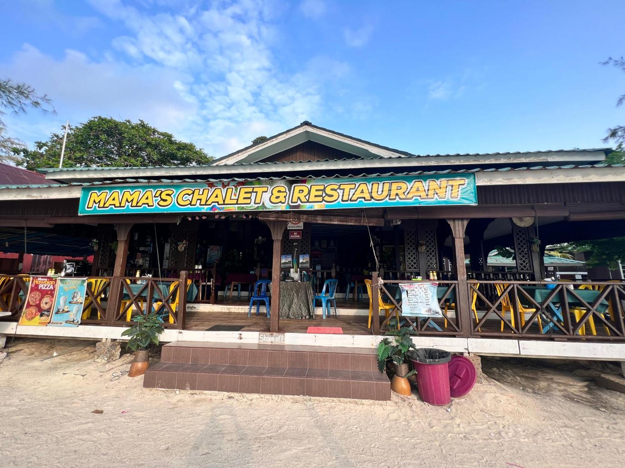 Mama'S Chalet Pulau Perhentian Besar Kampong Pasir Hantu Buitenkant foto