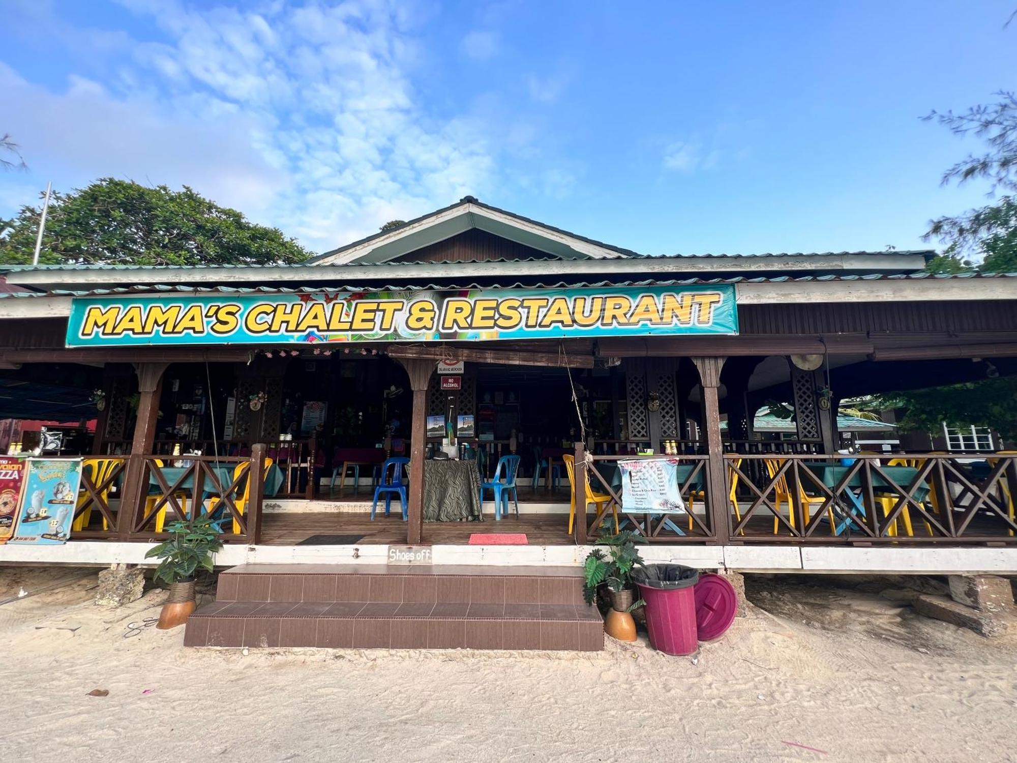 Mama'S Chalet Pulau Perhentian Besar Kampong Pasir Hantu Buitenkant foto