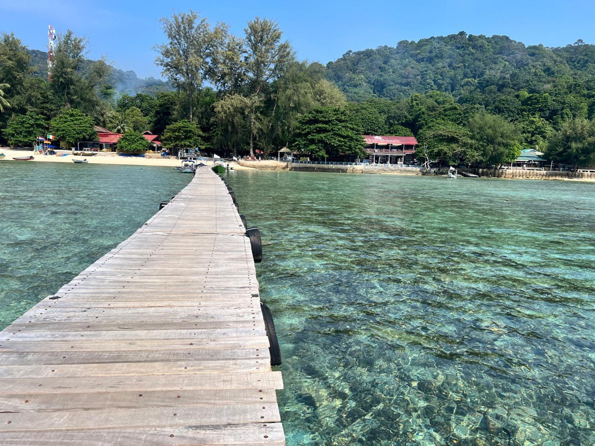 Mama'S Chalet Pulau Perhentian Besar Kampong Pasir Hantu Buitenkant foto