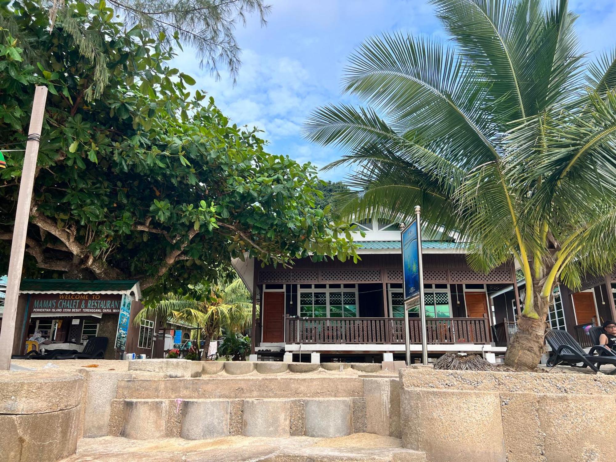 Mama'S Chalet Pulau Perhentian Besar Kampong Pasir Hantu Buitenkant foto