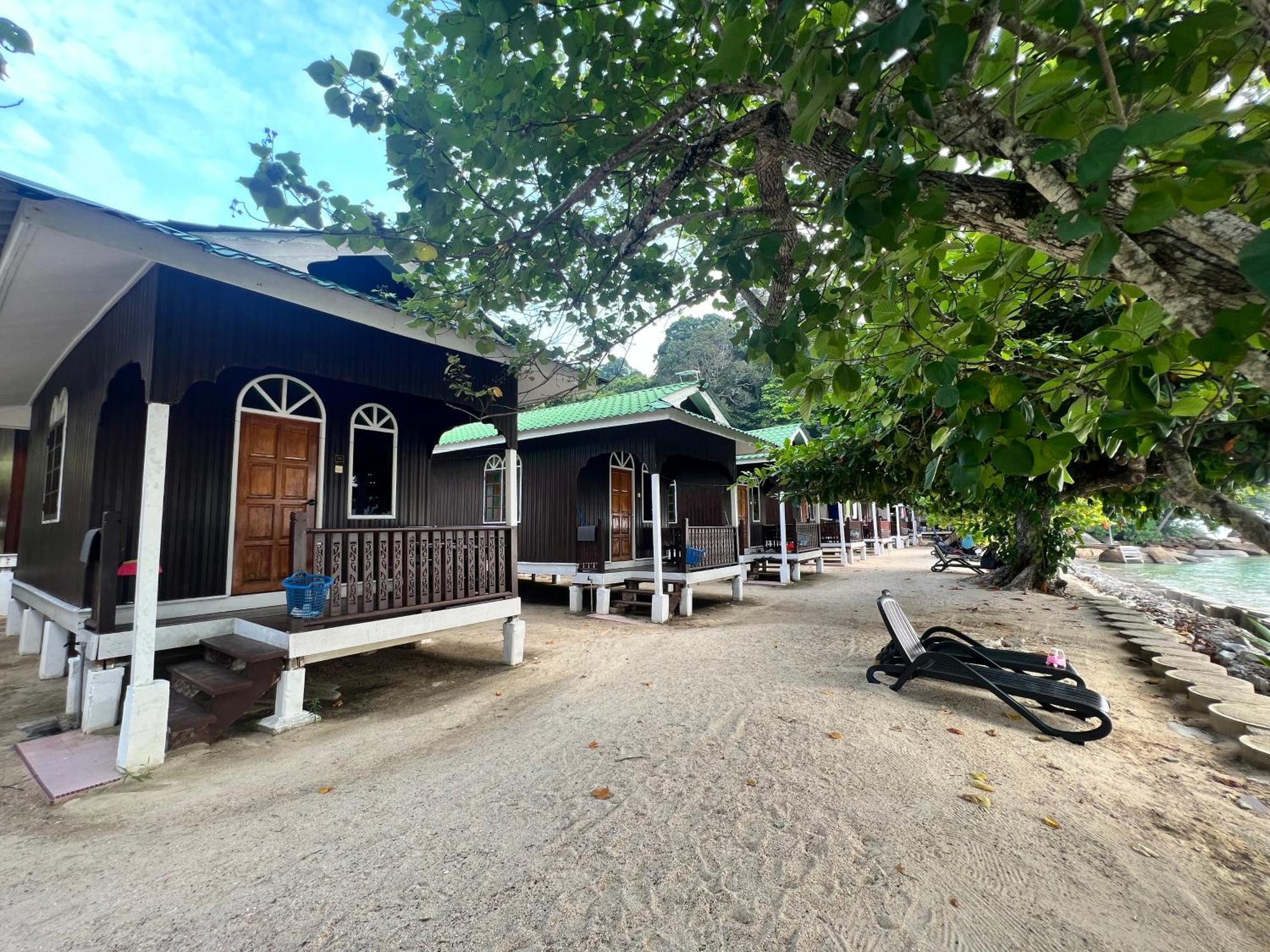 Mama'S Chalet Pulau Perhentian Besar Kampong Pasir Hantu Buitenkant foto
