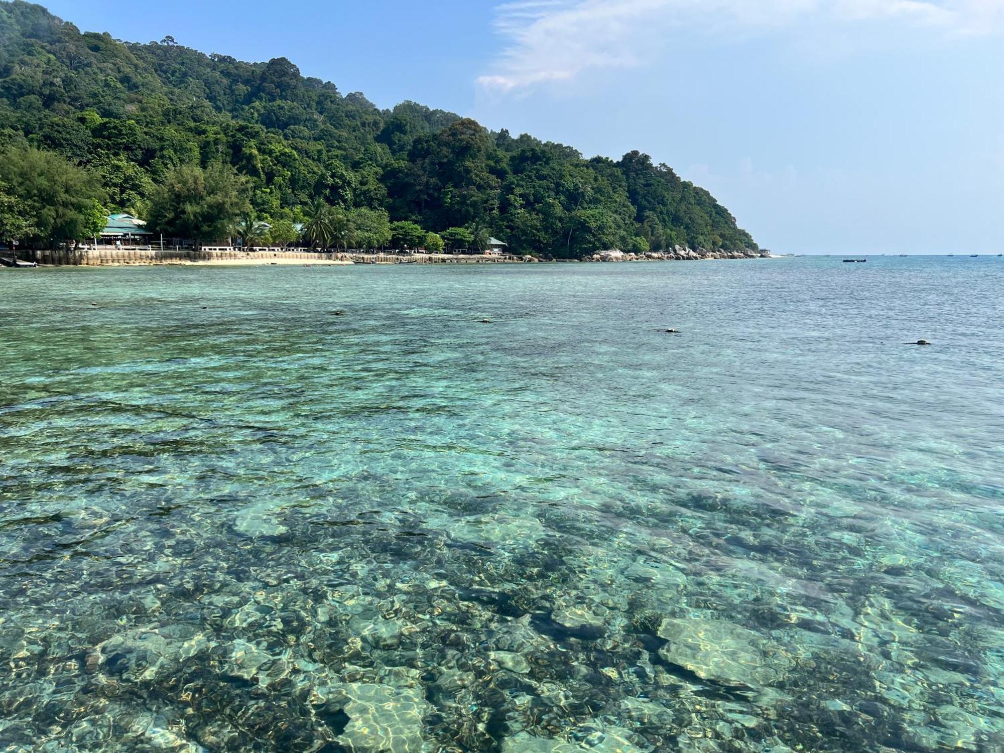 Mama'S Chalet Pulau Perhentian Besar Kampong Pasir Hantu Buitenkant foto